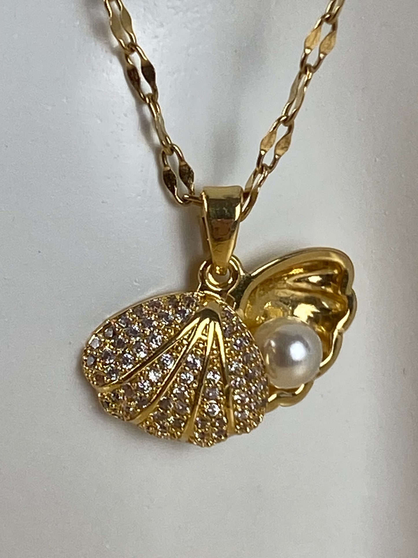Necklace gold-plated 90373