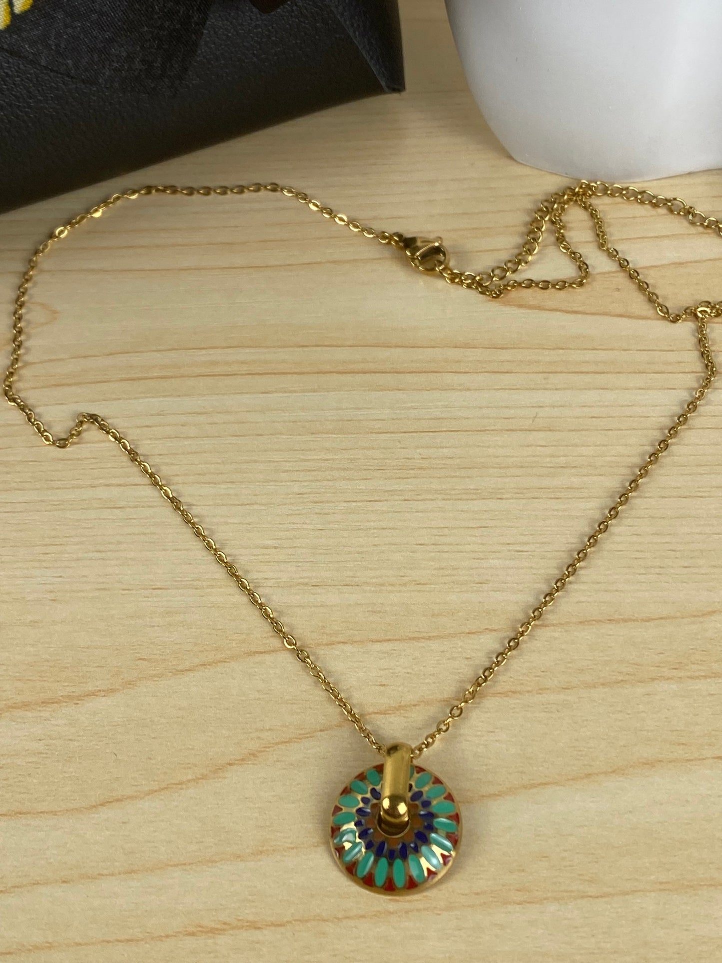 Necklace gold-plated 90300