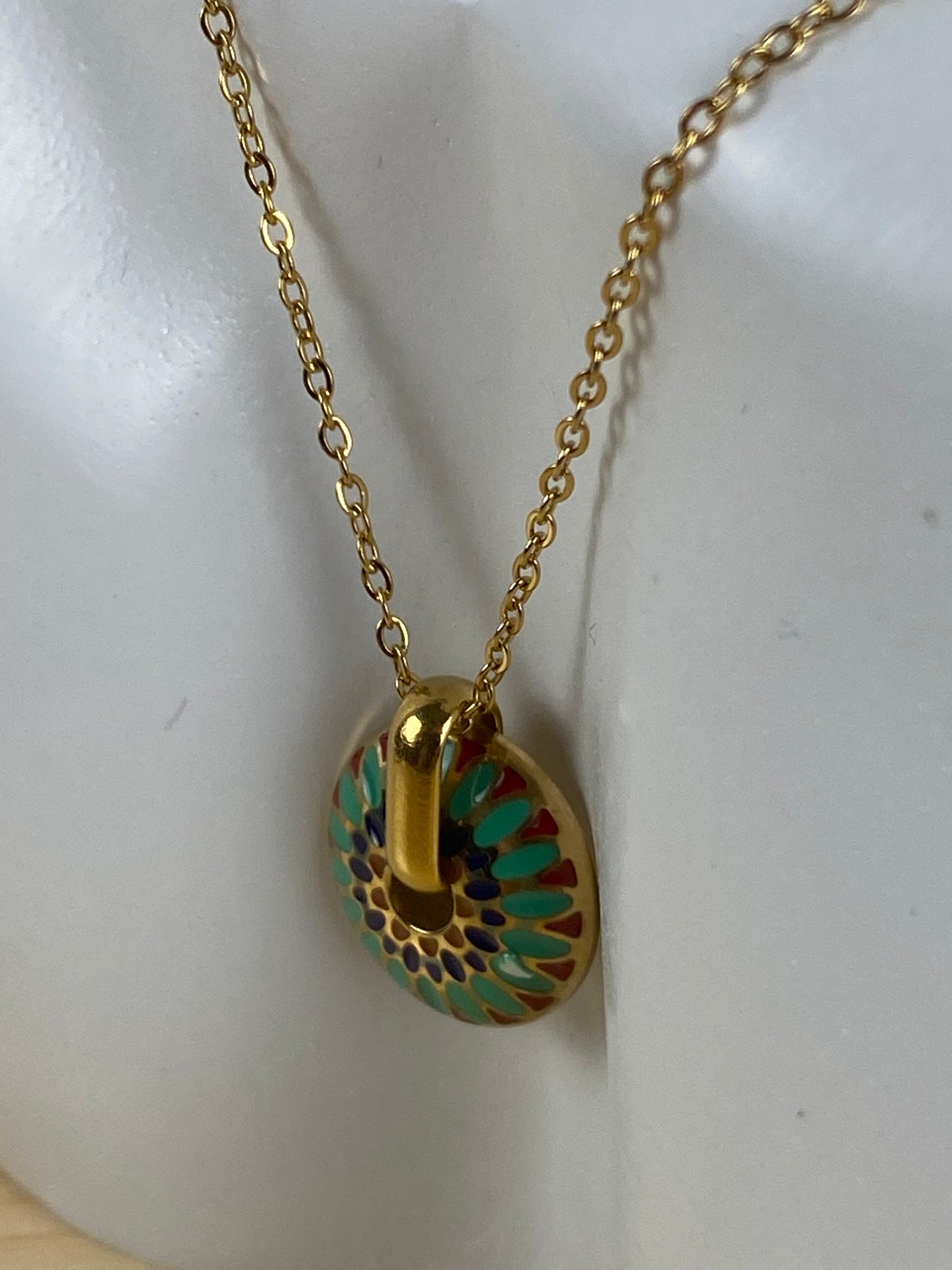 Necklace gold-plated 90300