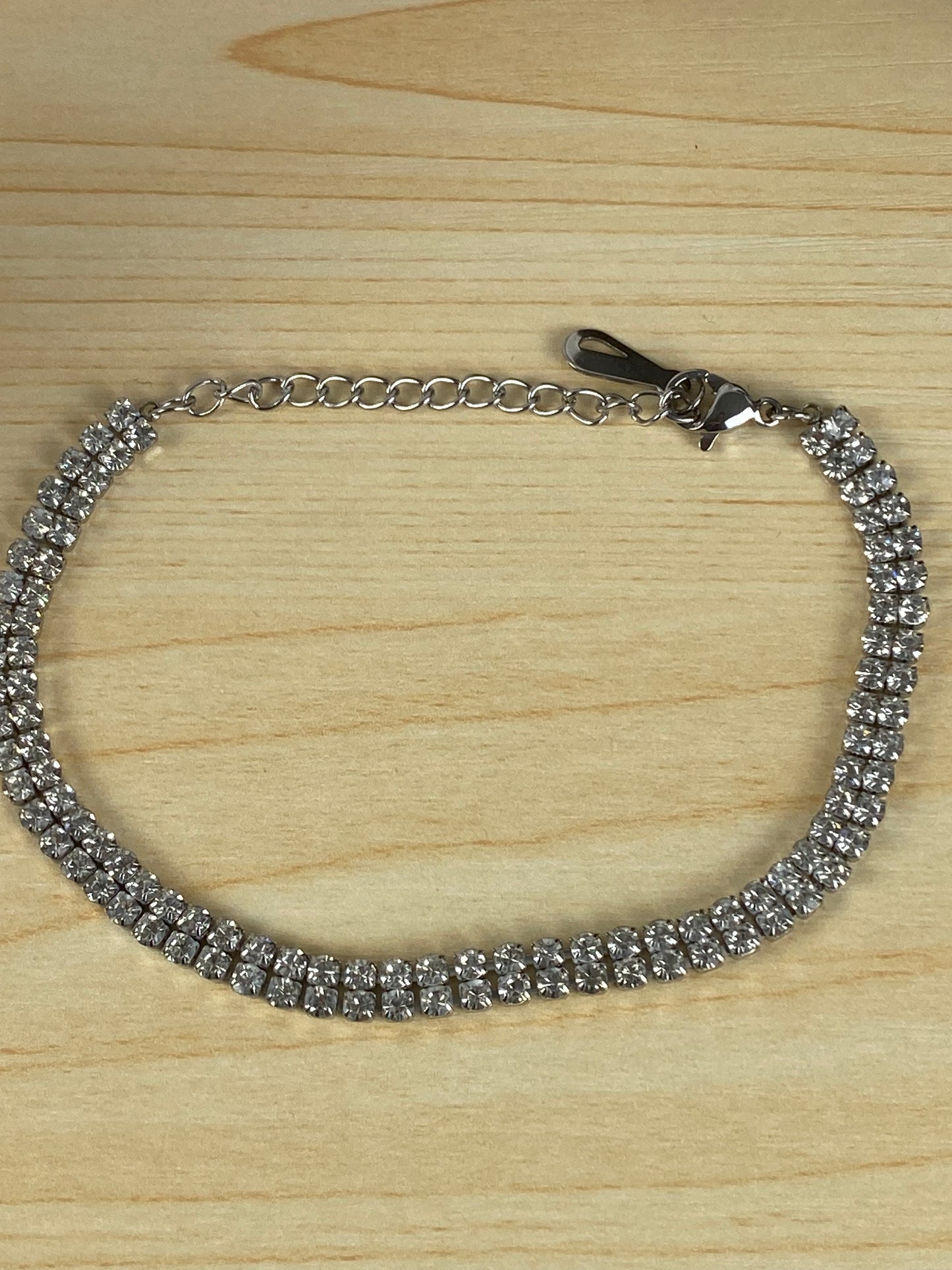 Bracelet stainless steel, cubic z, 89464