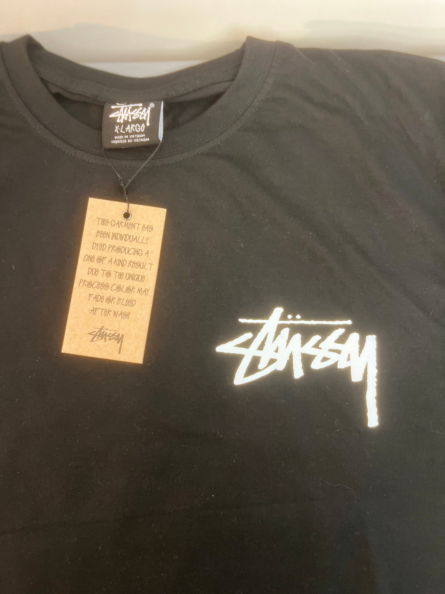 Stussy red dice t-shirt