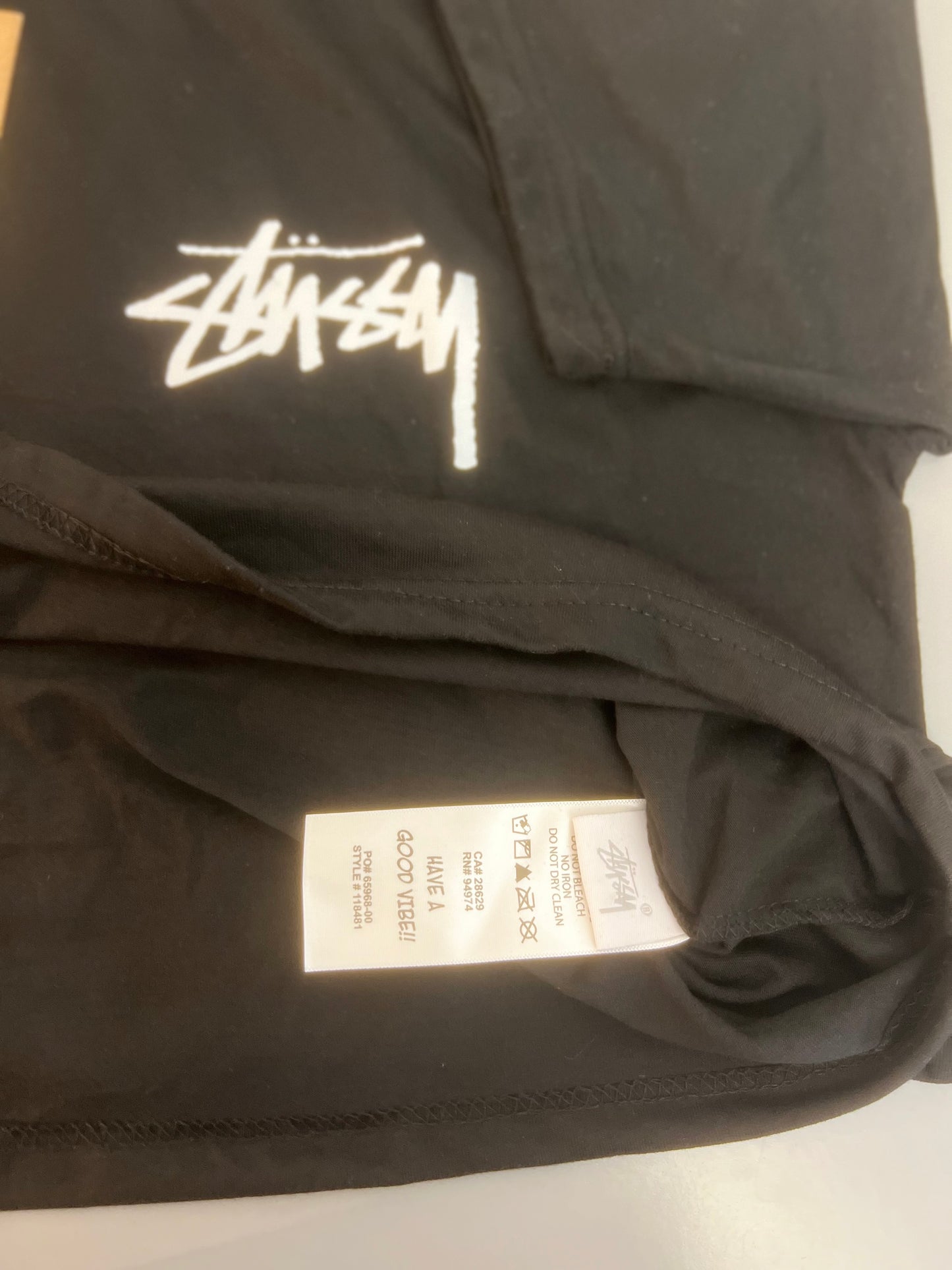 Stussy red dice t-shirt