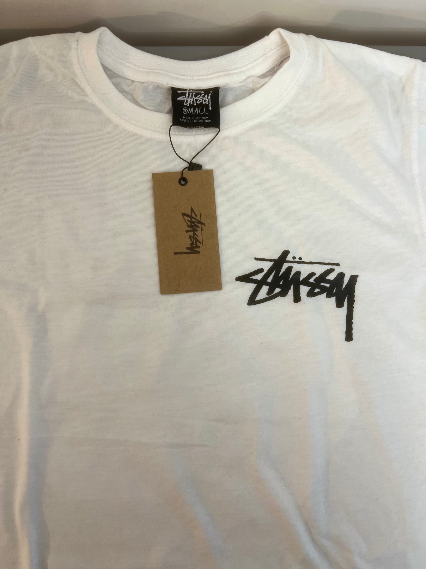 Stussy red dice t-shirt