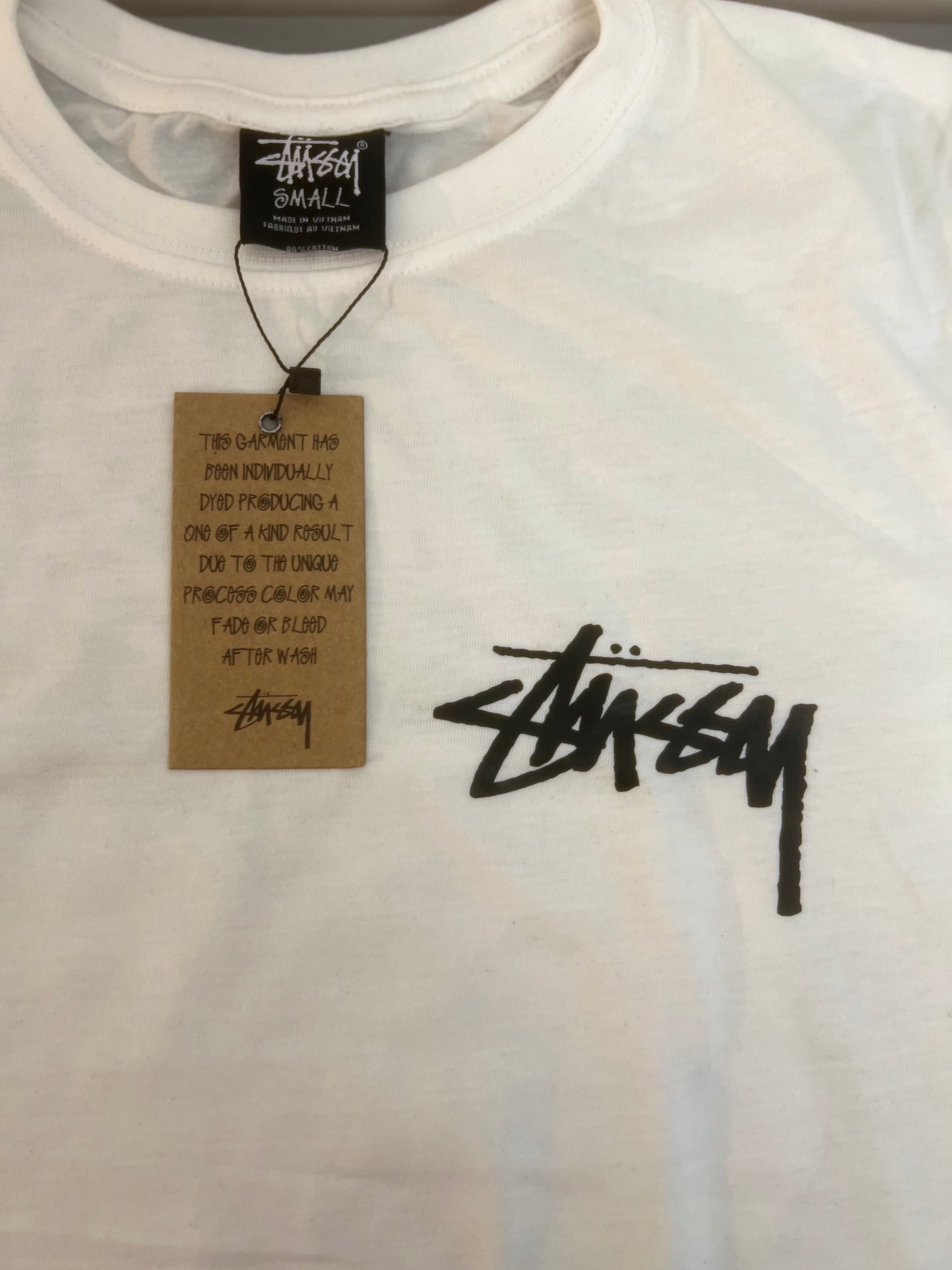 Stussy red dice t-shirt