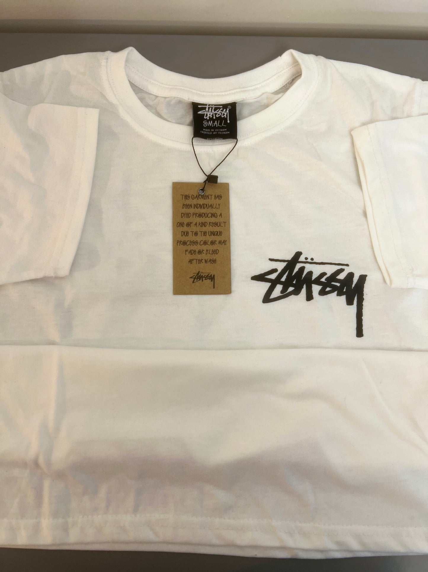 Stussy red dice t-shirt