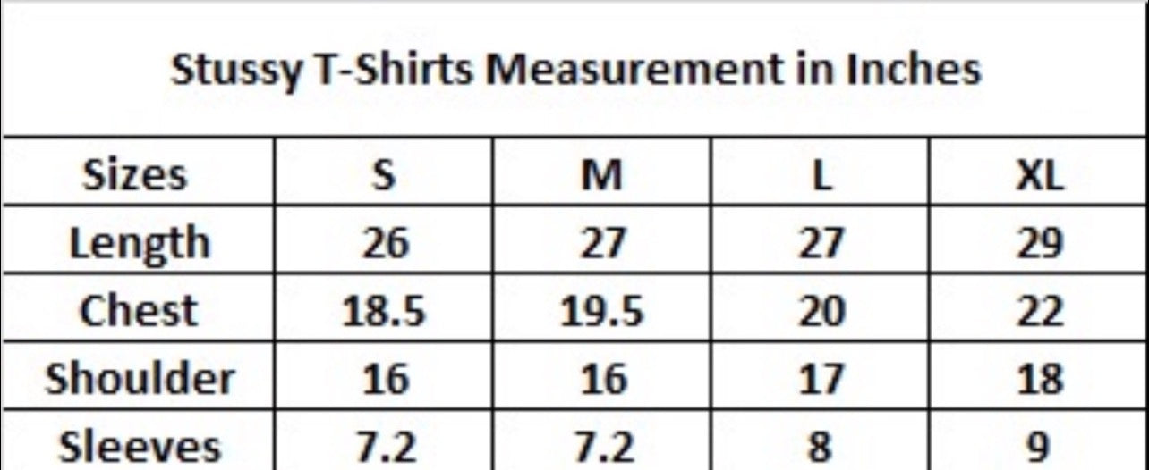 Stussy red dice t-shirt