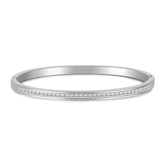 Bracelete zirconia silver 88449